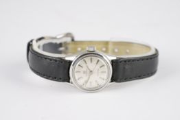 LADIES TISSOT SEASTAR WRISTWATCH REF. 35501-7, circular silver dial with silver hour markers and