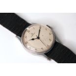 VINTAGE OMEGA 30T2 CK2292 BRITISH RAF MILITARY WATCH, circular white dial with arabic numerals,