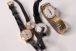 *TO BE SOLD WITHOUT RESERVE*Group of ladies watches, circa 1960s, 4, Oris, accurist, second.