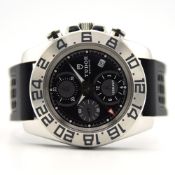 GENTLEMAN'S TUDOR ICONAUT GMT CHRONOGRAPH FULL SET,REF. 20400, JUNE 2012, STAINLESS STEEL, 44MM,