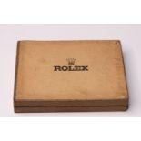 VINTAGE 1920S/30S ROLEX PARTS BOX CONTAINING GILT SPRING BARS