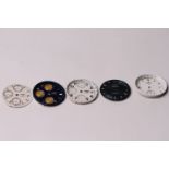 BREITLING - A COLLECTION OF 5 BREITLING DIALS