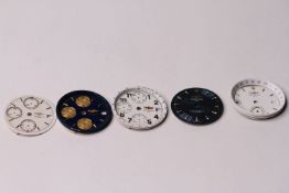 BREITLING - A COLLECTION OF 5 BREITLING DIALS