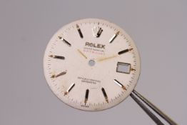 GENTLEMENS ROLEX DATEJUST BUBBLEBACK DIAL REF 6305 CIRCA 1950s, original unmolested condition,