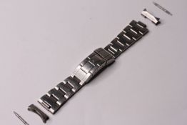 ROLEX 93150 OYSTER BRACELET WITH 585 STAMPED END LINKS, W11 DATE CODE TO CLASP, FOR 1665 SEADWELLER