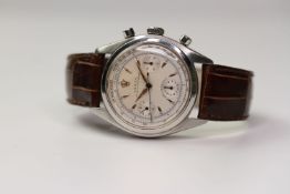 VINTAGE ROLEX PRE-COSMOGRAPH DAYTONA CHRONOGRAPH REFERENCE 6234 WITH BOX, circular cream dial with