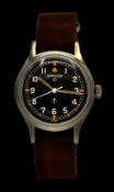 RARE HAMILTON MK11 BRITISH MILITARY ISSUE WRISTWATCH MODEL 6B 1960S. REFERENCE 6B-9101000, CAL.