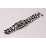BREITLING STAINLESS STEEL BRACELET, END LINK AND CLASP