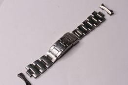 ROLEX 93150 OYSTER BRACELET WITH 580 STAMPED END LINKS, Z DATE CODE, EXTENSION PIECE, 14cm long with