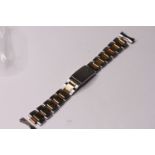 ROLEX 7836 STEEL AND GOLD OYSTER BRACELET WITH 258 STAMPED END LINKS, CIRCA 1971