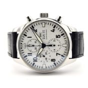 GENTLEMAN'S UNWORN IWC PILOT CHRONOGRAPH "150 YEARS" LIMITED EDITION, REF. IW377725, SEPTEMBER