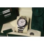 ROLEX EXPLORER 2 REFERENCE 16570 WITH BOX AND PAPERS 2008, circular white dial with applied hour