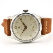 GENTLEMAN'S CERTINA MANUALLY WOUND, REF. 81101, CIRCA 1966, 33.5MM, circular cream dial with gold