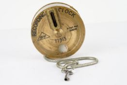 VINTAGE DENT LONDON NIGHT WATCHMANS RECORDING CLOCK CIRCA 1920/30, large dent recording clock,