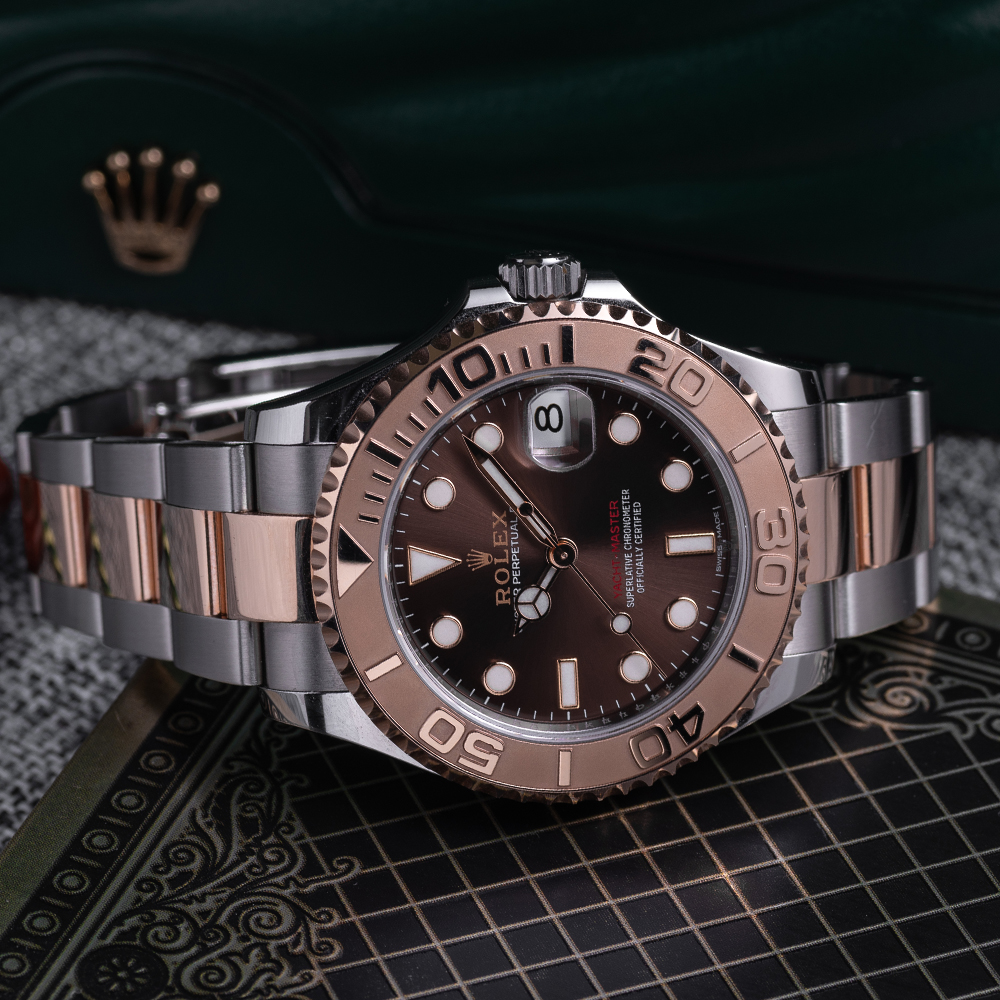 ROLEX YACHT-MASTER 37MM TWO-TONE, REF. 268621, DECEMBER 2017 BOX & PAPERS, AUTOMATIC ROLEX CAL. - Image 2 of 12