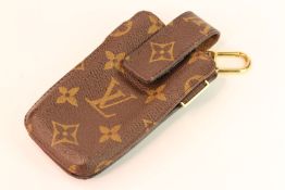 *TO BE SOLD WITHOUT RESERVE* Louis Vuitton Monogram Phone Case, length 12cm, width 7cm, velcro