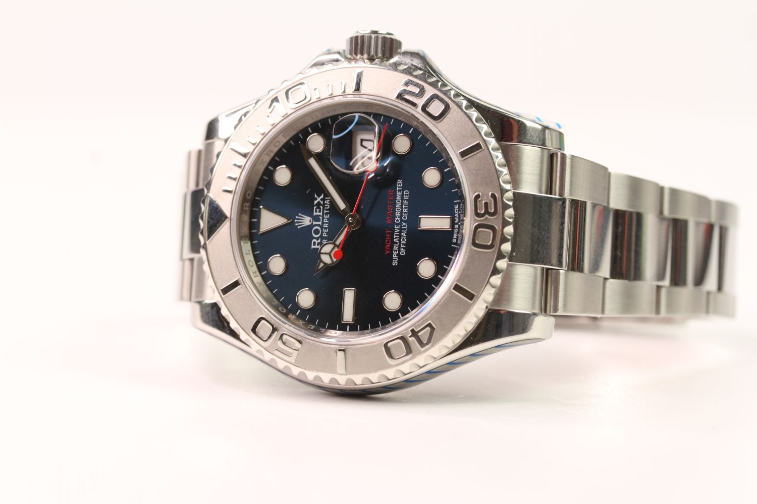 ROLEX YACHTMASTER 40 REFERENCE 116622 WITH BOX AND PAPERS 2013 AND RECENT ROLEX SERVICE, circular - Image 5 of 7