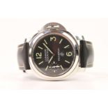 GENTLEMAN'S PANERAI LUMINOR MARINA REFERENCE PAM00776 WITH BOX AND PAPERS 2020, circular black