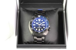 *TO BE SOLD WITHOUT RESERVE* NOS SEIKO PROSPEX 'SAVE THE OCEAN' AUTOMATIC DIVE WATCH WITH BOX AND