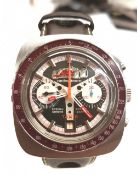 TANIS NOS SPECIAL RACING TEAM CHRONOGRAPH WITH BAKELITE BEZEL 1970S. VALJOUX CAL. 7734, square,