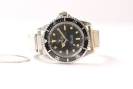 GENTLEMENS VINTAGE ROLEX SUBMARINER WRISTWATCH REF