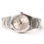 VINTAGE ROLEX OYSTER PERPETUAL DATE QUICK CHANGE REFERENCE 15000 CIRCA 1980, circular sunburst