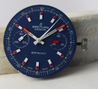 1960s Vintage Gents Breitling Sprint 7733, vintage breitling sprint from the 1960s/1970s, clean dial