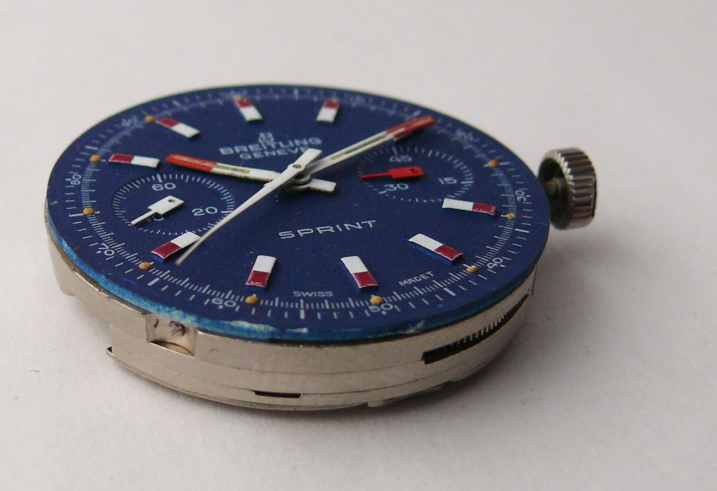 1960s Vintage Gents Breitling Sprint 7733, vintage breitling sprint from the 1960s/1970s, clean dial - Image 5 of 7