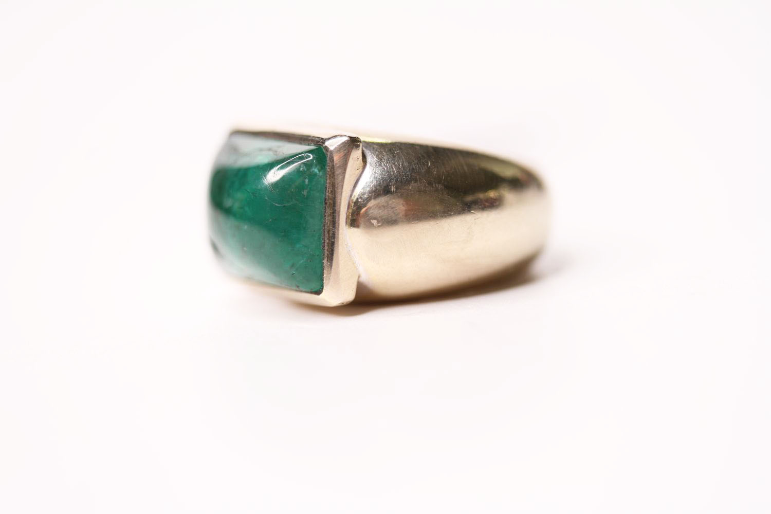 Emerald Ring, continental, size M - Image 3 of 4