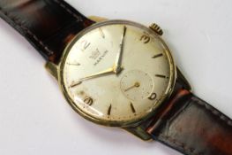 *TO BE SOLD WITHOUT RESERVE* VINTAGE MARVIN WRIST WATCH, ciruclar cream dial with baton and 3,6