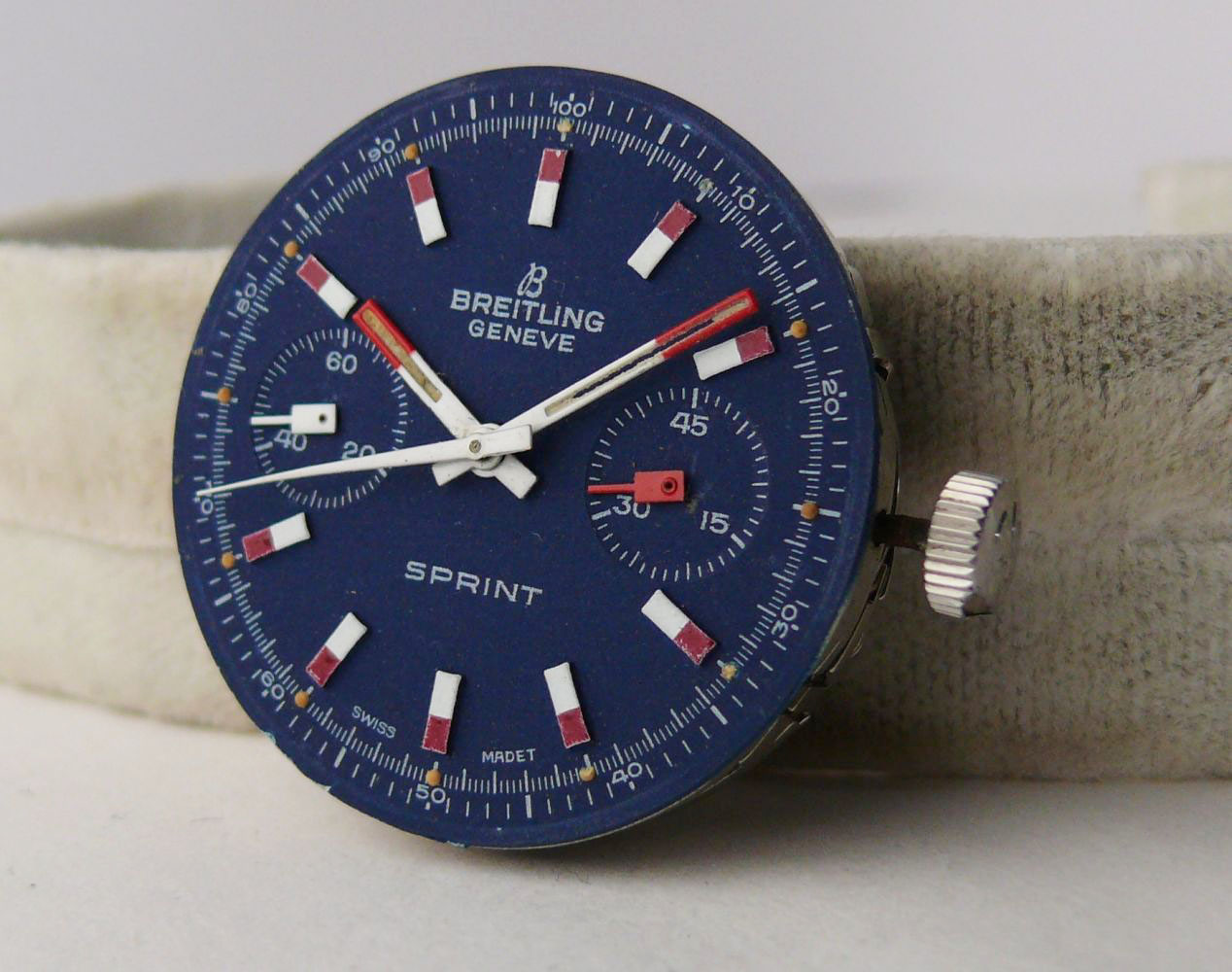 1960s Vintage Gents Breitling Sprint 7733, vintage breitling sprint from the 1960s/1970s, clean dial - Image 2 of 7