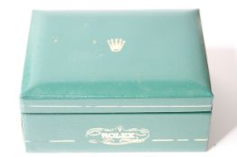 1950s ROLEX WATCH BOX, green Rolex watch box, sports model box, good condition, comes with watch