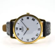 *TO BE SOLD WITHOUT RESERVE*GENTLEMAN'S GOLD PLATED UNIVERSAL GENEVE, REF. 3092 765, CIRCA 1970S,