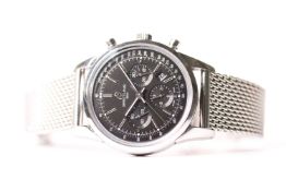 BREITLING TRANSOCEAN CHRONOGRAPH WRISTWATCH REF AB015212/BA99 W/BOX & PAPERS, SWING TAG & EXTRA