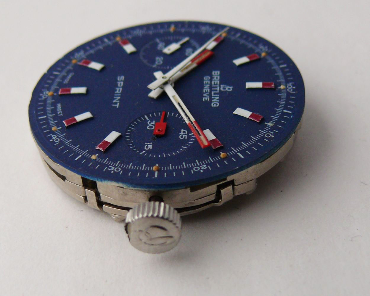 1960s Vintage Gents Breitling Sprint 7733, vintage breitling sprint from the 1960s/1970s, clean dial - Image 6 of 7