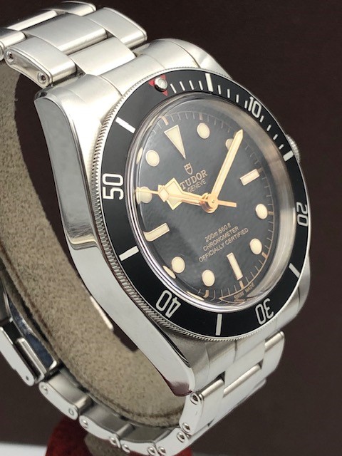 TUDOR BLACK BAY WRISTWATCH REF. 79230N FULL SET, circular black dial with dot hour markers, 41mm - Image 3 of 7