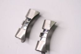 2x ROLEX DATEJUST JUBILEE BRACELET END LINKS REFERENCE 555B, two Rolex DateJust jubilee bracelet end