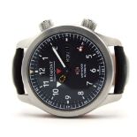 GENTLEMAN'S 2013 BREMONT MARTIN BAKER MBII BLACK, AUTOMATIC BREMONT MODIFIED CAL. 11 1/4" BE-36AE