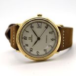 *TO BE SOLD WITHOUT RESERVE*GENTLEMAN'S GOLD PLATED ZENITH BREGUET NUMERALS, REF. 27.0160.462, CIRCA