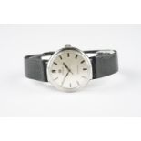 GENTLEMENS TISSOT SEASTAR WRISTWATCH REF. 41/42556-2, circular silver dial with stick hour markers