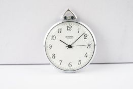 VINTAGE SEKONDA POCKET WATCH CIRCA 1970, circular off white dial with arabic numeral hour markers