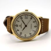 GENTLEMAN'S GOLD PLATED ZENITH BREGUET NUMERALS, REF. 27.0160.462, CIRCA 1990S, 34.5MM AUTOMATIC