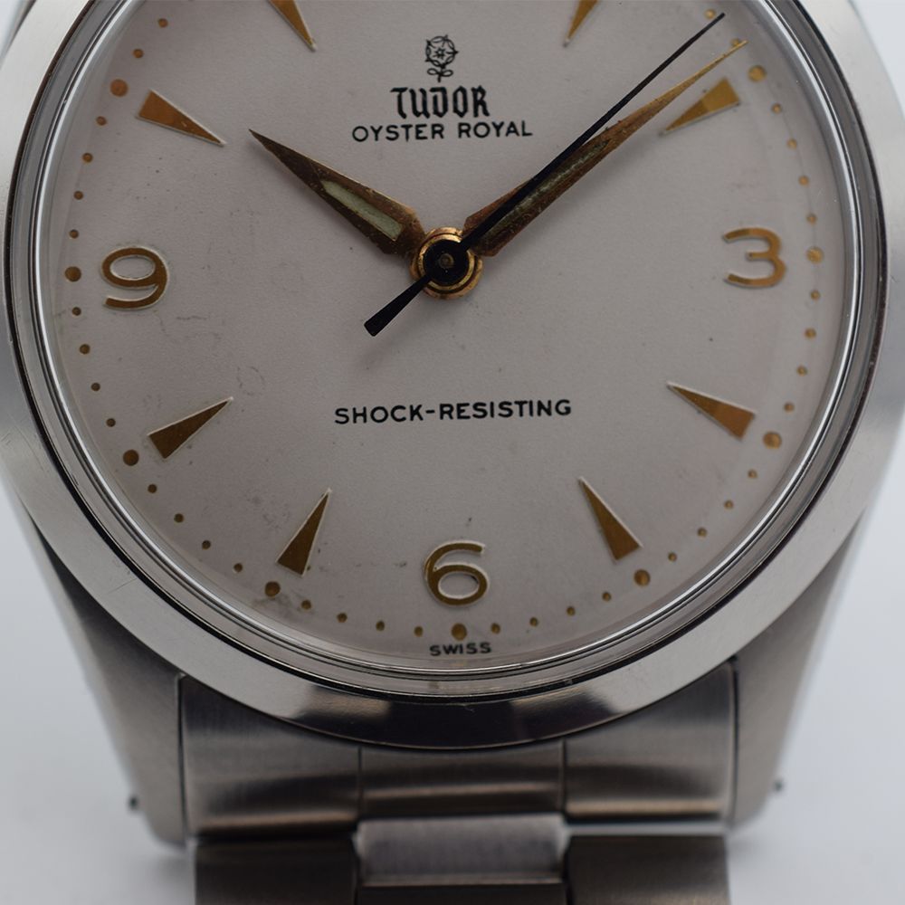 GENTLEMAN'S TUDOR OYSTER ROYAL, REF. 7934, CIRCA 1958/59, 34MM, BOX ONLY, circular white dial with - Image 7 of 13