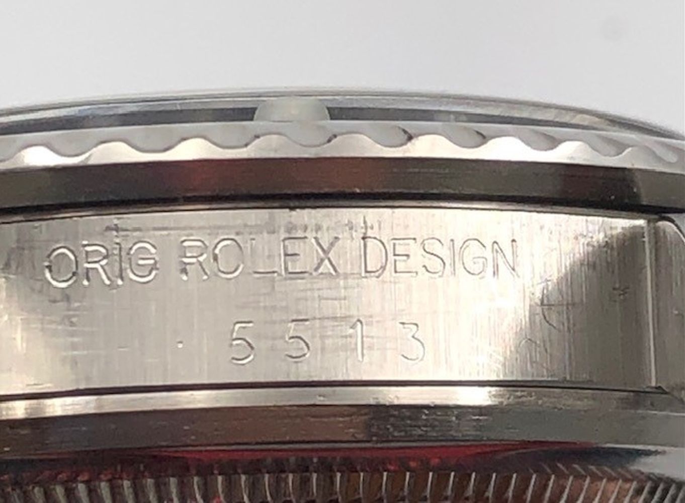 ROLEX SUBMARINER MAXI DIAL REF 5513 W/BOX, maxi mk5 dial with matching hands, with original long - Image 13 of 13