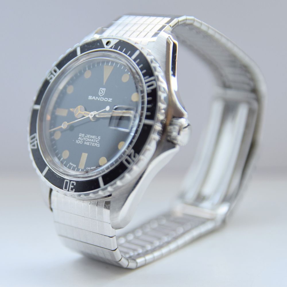 SANDOZ SWISS DIVERS SUBMARINER-STYLE WRISTWATCH - Image 12 of 12