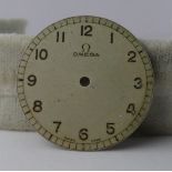 Vintage Omega Military RAF Dial that can be used for various early 6B 159s. Please is unrestored but