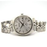 GENTLEMAN'S RARE VINTAGE SEIKO LORD MATIC JDM WITH BRACELET, 5606-7000, CIRCA. 1969, circular silver