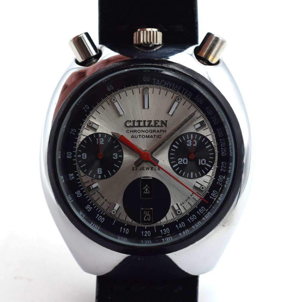 *TO BE SOLD WITHOUT RESERVE*GENTLEMAN'S VINTAGE CITIZEN "BULLHEAD" CHRONOGRAPH, CIRCA. 1970S, 67- - Image 5 of 5