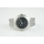 GENTLEMENS OMEGA SPEEDMASTER TEUTONIC CHRONOGRAPH WRISTWATCH REF. 1450040, circular triple