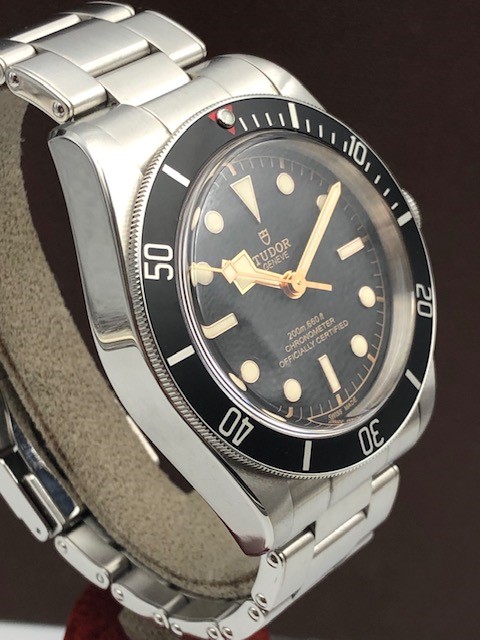 TUDOR BLACK BAY WRISTWATCH REF. 79230N FULL SET, circular black dial with dot hour markers, 41mm - Image 3 of 6